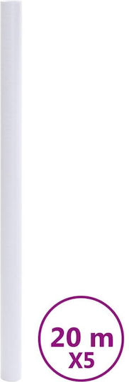 vidaXL Αυτοκόλλητο Βιτρίνας Αμμοβολής 60cm x 20m Λευκό 3206463 1τμχ