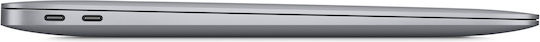 Apple MacBook Air 13.3" (2020) IPS QHD+ (M1/8GB/256GB SSD/7-Core GPU) Space Gray (GR Keyboard)