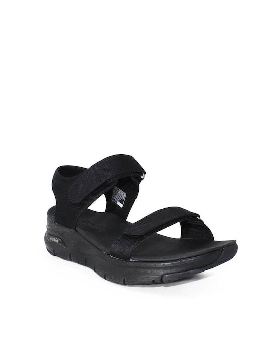 Skechers Platforme dama Negre