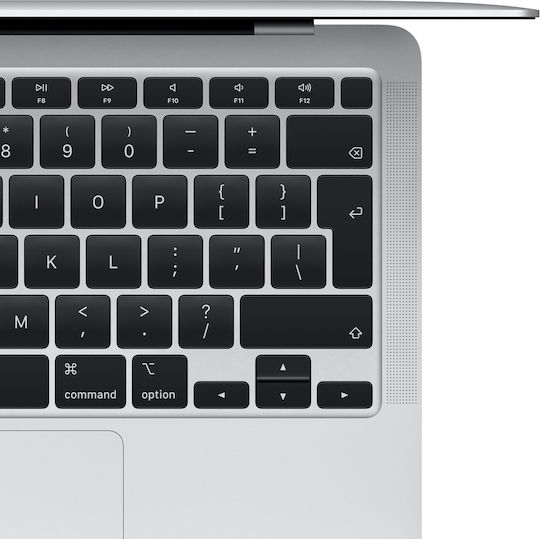 Apple MacBook Air 13.3" (2020) IPS QHD+ (M1/8GB/256GB SSD/7-Core-GPU) Silver (GR Tastatur)