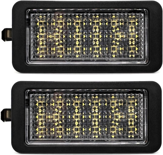 Lumini Pentru Plăcuțele De Înmatriculare LED Seat Mii / Ibiza Skoda Citigo 2 Bucăți