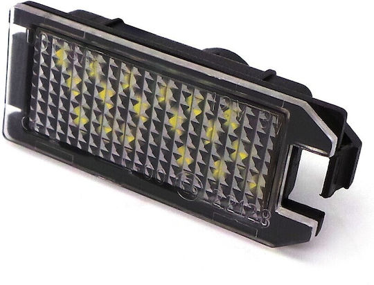 Φώτα Πινακίδας LED Fiat 500 Jeep Grand Cherokee / Compass / Patriot 2τμχ