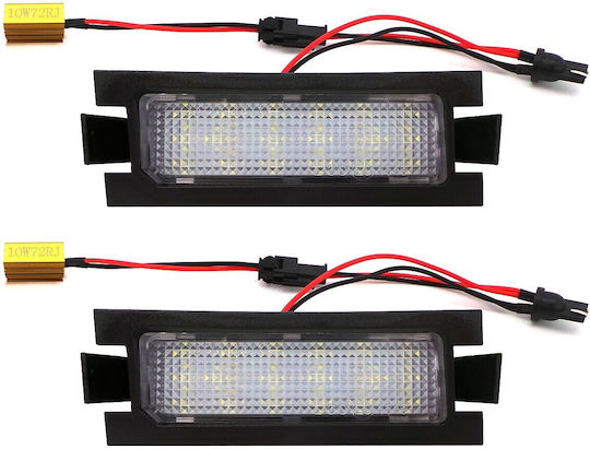 License Plate Lights Led 12V for Hyundai i30 / Elantra / Sonata Kia Ceed / Rio / Niro 2pcs