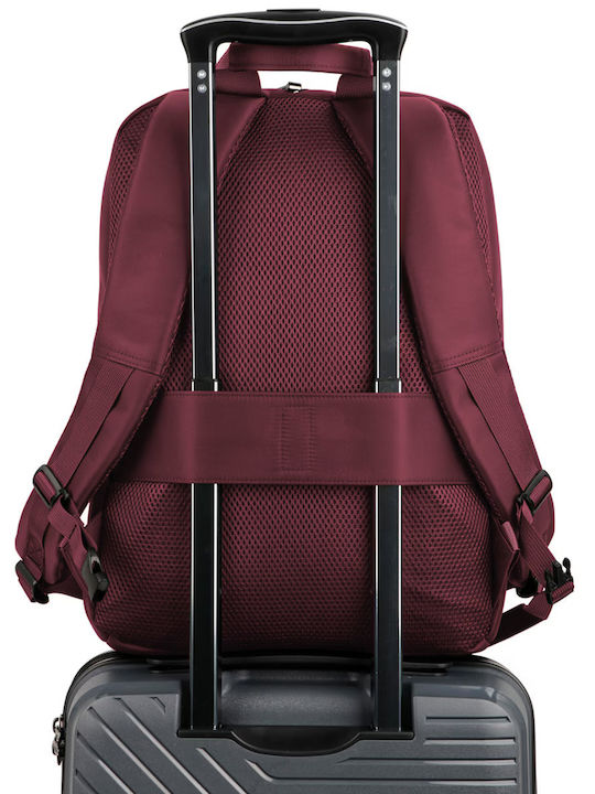 Gabol Tide Laptop Backpack for 15.6" Laptop in Burgundy Colour