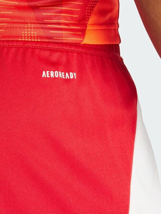 Tiro 24 Sports Men's Red Shorts