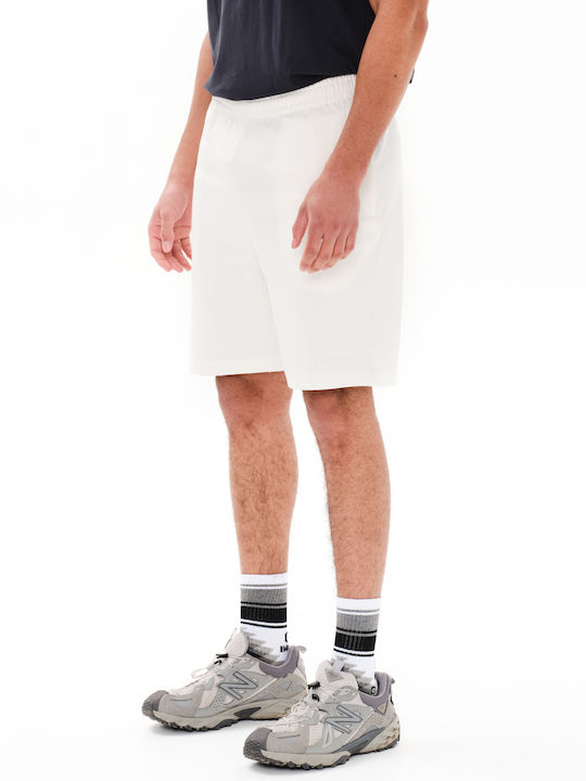 Men's Athletic Shorts White