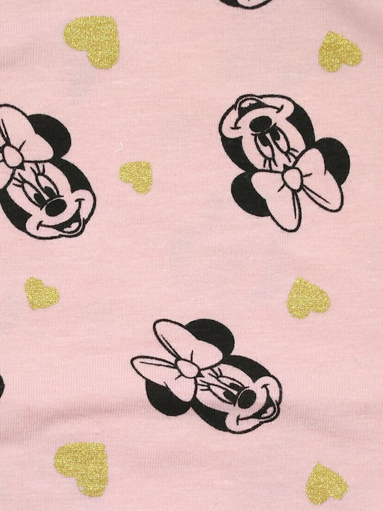 Disney Minnie Mouse Κορμάκι Ανοιχτό Ροζ