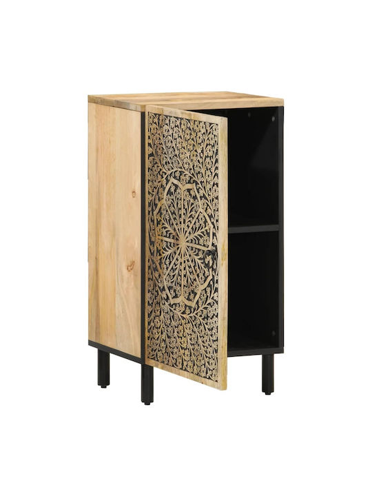 Cabinet Storage Made of Metal & Wood L40xW33xH75cm