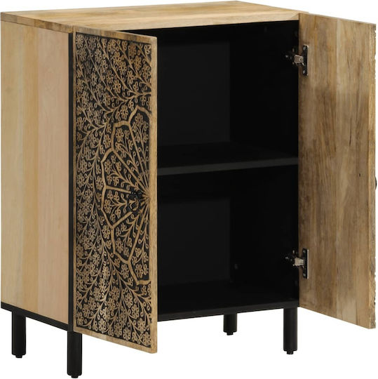 Cabinet de depozitare din metal și lemn L60xW33xH75buc