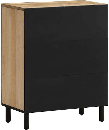 Cabinet de depozitare din metal și lemn L60xW33xH75buc