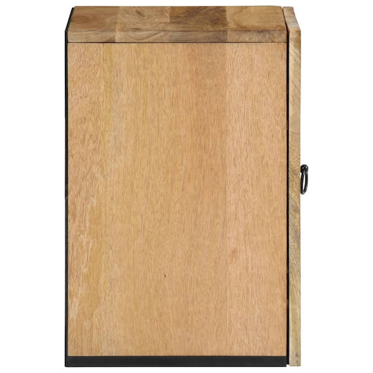 vidaXL Lemn Cabinet de baie L38xA33xÎ48cm Maro