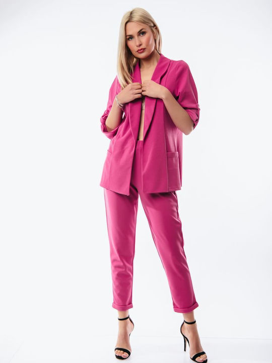 Boutique Damen Fuchsia Anzug