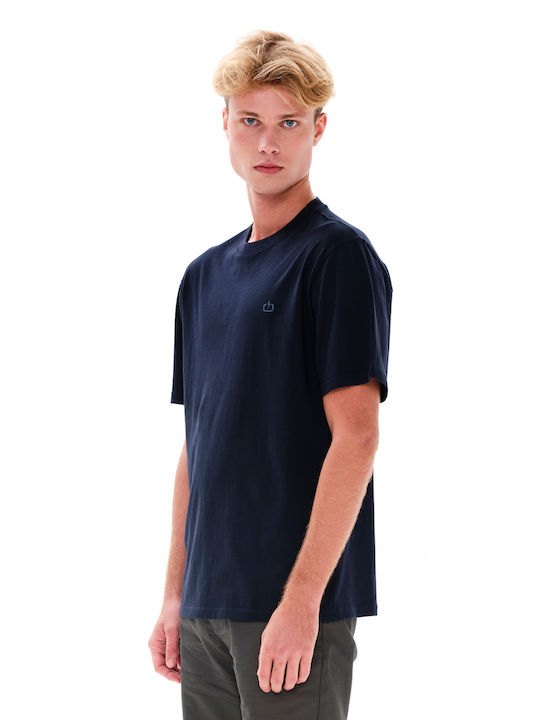 Emerson T-shirt Navy Μπλε
