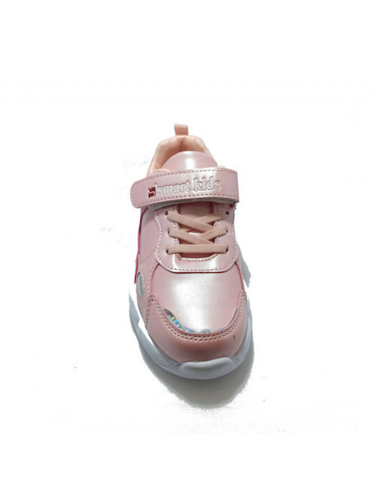 SmartKids Kids Sneakers with Scratch Pink