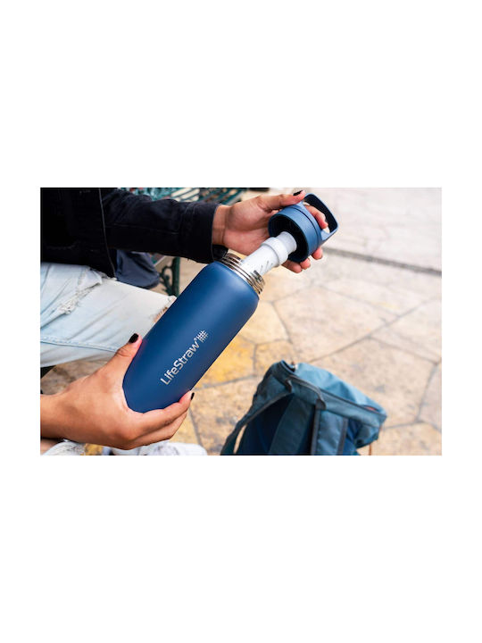 Lifestraw Παγούρι Ανοξείδωτο με Φίλτρο 650ml Μπλε Lifestraw Παγούρι Ανοξείδωτο με Φίλτρο 650ml Μπλε