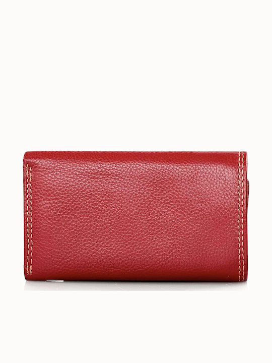 Lavor Leather Key Holder Unisex 1-7244 Red