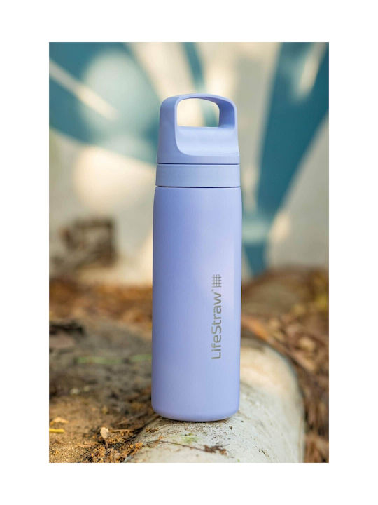 Lifestraw Παγούρι Ανοξείδωτο με Φίλτρο 530ml Μωβ