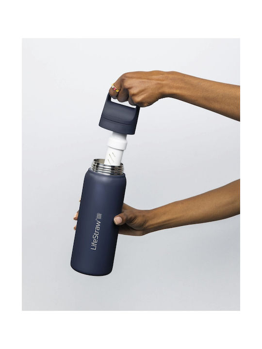Lifestraw Παγούρι Ανοξείδωτο με Φίλτρο 650ml Μπλε