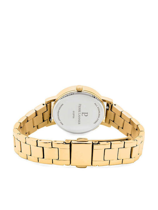 Pierre Lannier Damen Uhr mit Gold Metallarmband
