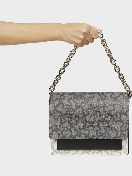 Toiletry Bag M.audree Chain K Icon in Beige color 26cm