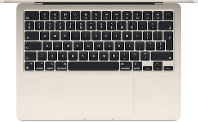 Apple MacBook Air 13" (2024) 13.6" Retina Display (M3-8-core/16GB/512GB SSD) Starlight (GR Keyboard)