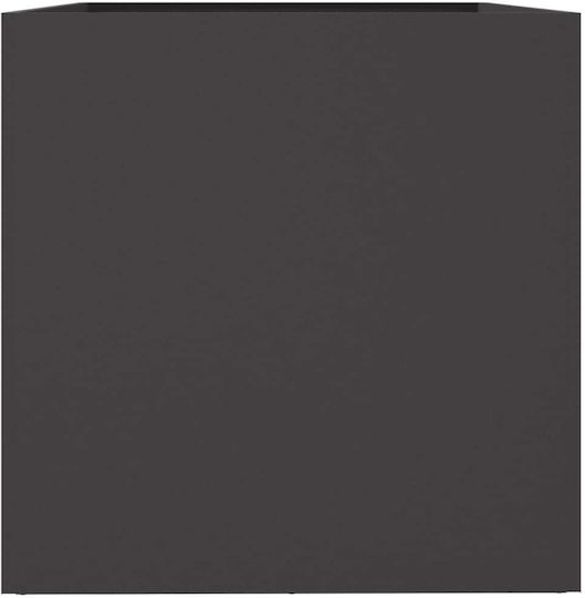 vidaXL Planter Box Plastic Black 62x39x40cm.