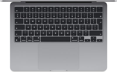 Apple MacBook Air 13" (2024) 13.6" Retina Display (M3-8-core/8GB/512GB SSD) Space Gray (GR Keyboard)