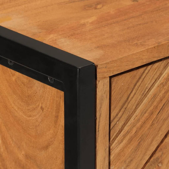 vidaXL Wood Bathroom Cabinet L40xW30xH100cm Brown