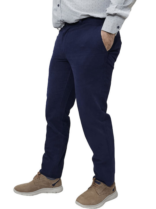 Trousers Chino in Slim Fit Blue