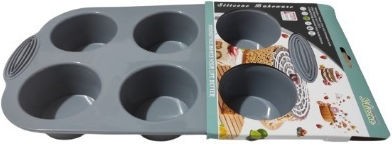 Formă de Patiserie pentru Cupcakes/Muffins din Silicon 30x18buc 1buc