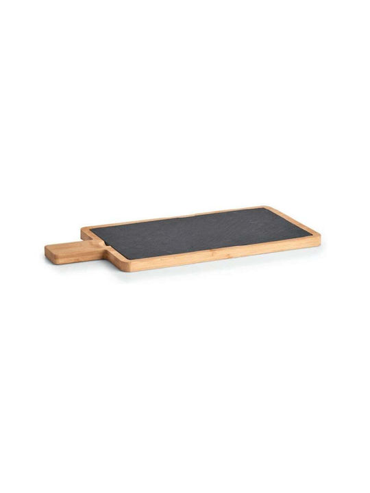 Zeller Servierplatte Hölzernes 40x19x1.5cm 1Stück