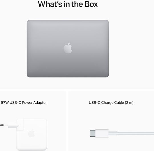 Apple MacBook Pro 13.3" (2022) QHD+ (M2/8GB/256GB SSD) Space Grey (GR Keyboard)