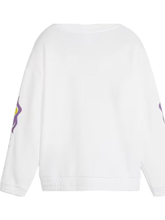 Kinder-Sweatshirt Weiß X TROLLS