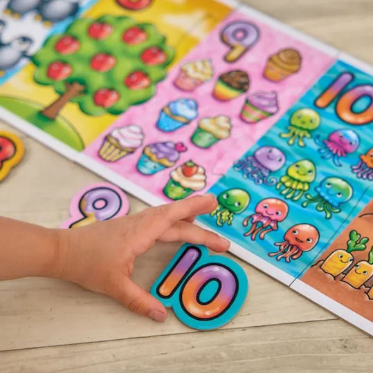 Orchard Toys "τεράστιοι Αριθμοί" (giant Number) Jigsaw Puzzle Ηλικίες 3-6 Ετών