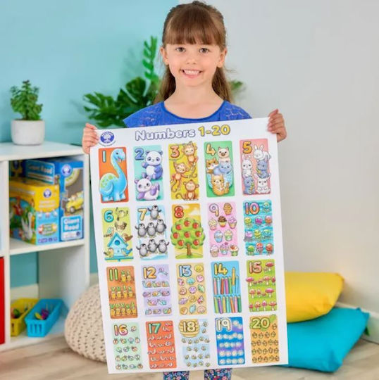 Orchard Toys "τεράστιοι Αριθμοί" (giant Number) Jigsaw Puzzle Ηλικίες 3-6 Ετών