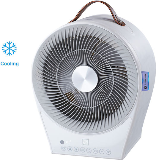 Singer Fan Heater Room Floor White 2000W