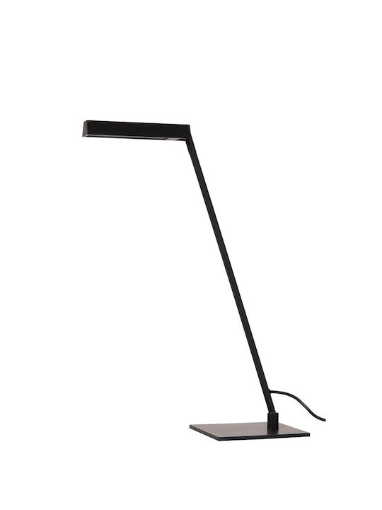 Lucide Lightning Μεταλλικό Πορτατίφ LED με Μαύρο Καπέλο και Βάση