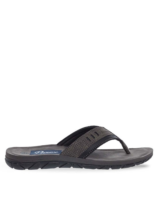 Parex Men's Flip Flops Gray