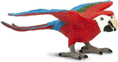 Safari Ltd Miniature Toy Macaw Green