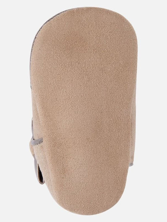 Mayoral Baby Booties Brown