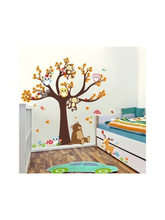Autocolant Decorativ pentru Copii Perete 100x100buc