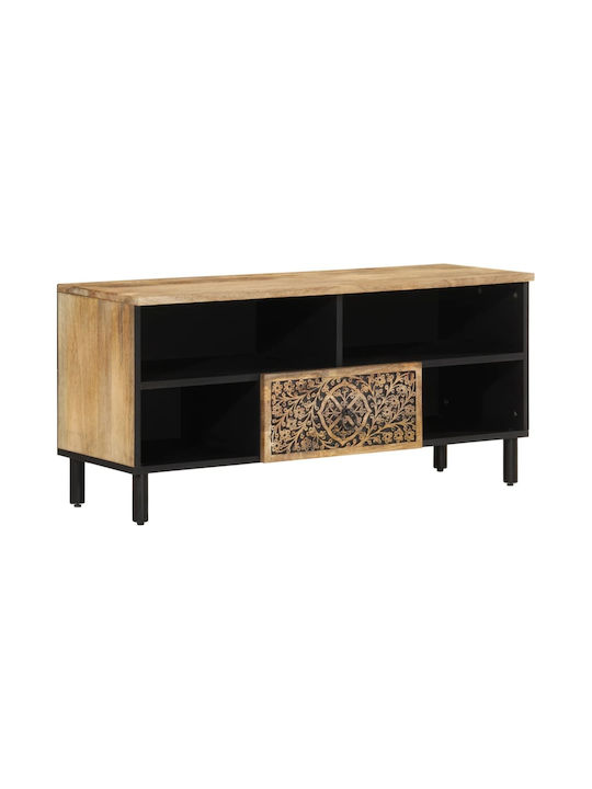 TV-Ständer Mango Wood Mango Massif Μ100xΠ33xΥ46cm