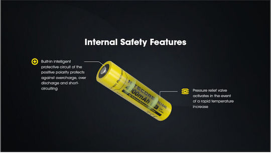 NiteCore Επαναφορτιζόμενη Μπαταρία 18650 4000mAh 3.6V 1τμχ