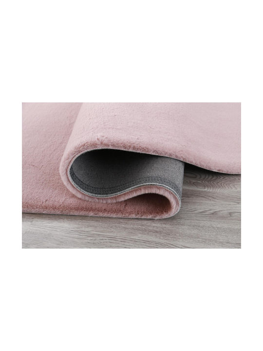 Heinner Rug Rectangular Shaggy Pink
