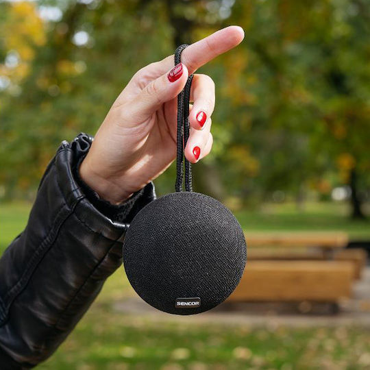 Sencor SSS 1000 NYX Ηχείο Bluetooth 3W με Διάρκεια Μπαταρίας έως 13 ώρες Μαύρο