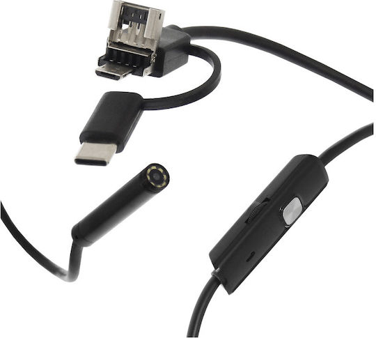 Μικροσκόπιο Usb Camera Endoscopică pentru Mobil cu Cablu 3.5m