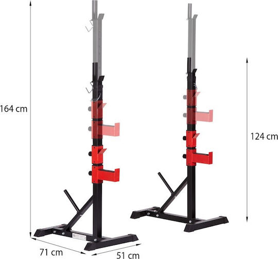 HMS Barbell Rack for Weight Bars