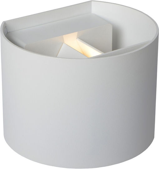 Lucide Lightning Single LED Warm White Spot in White Color
