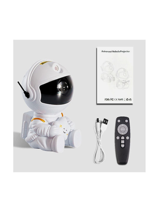 Kids Night Light Astronaut LED with Color Changes - Nebula Astronaut Projector