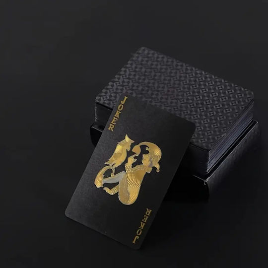 Panora Playing Cards Plastic Black